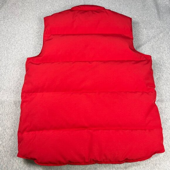Canada Goose Red Freestyle Down Crew Vest Gilet Classic Label 4154M Size Large - Picture 2 of 16